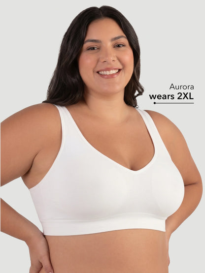 Daily Comfort Throw-on Wirefree Bra (A-FF Cup)
