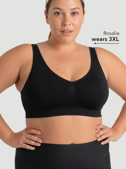 Daily Comfort Throw-on Wirefree Bra (A-FF Cup)