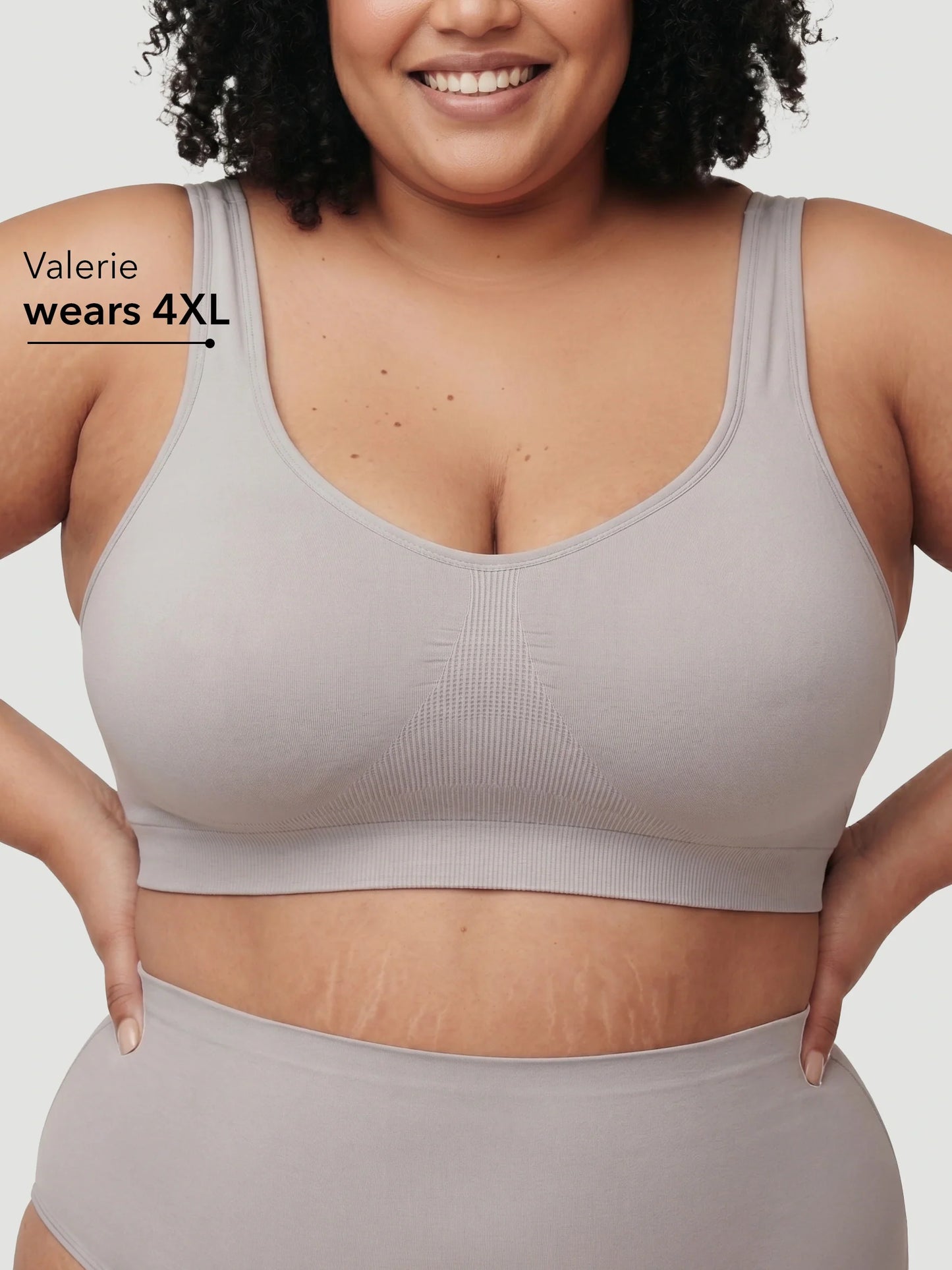 Daily Comfort Throw-on Wirefree Bra (A-FF Cup)