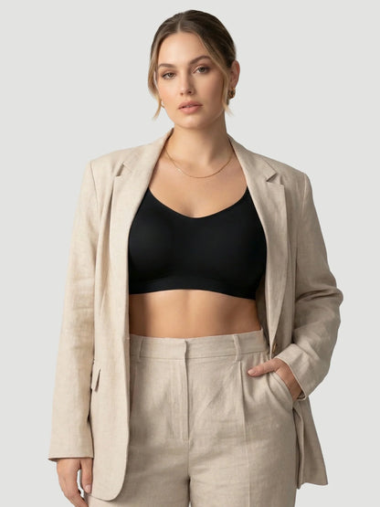 Adjustable Wire Free Shaper Bra (Cups A-FF) + FREE Bra Extender