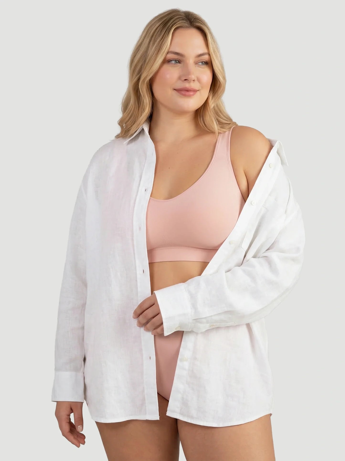 Adjustable Wire Free Shaper Bra (Cups A-FF) + FREE Bra Extender