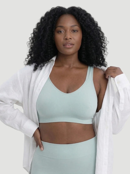 Adjustable Wire Free Shaper Bra (Cups A-FF) + FREE Bra Extender