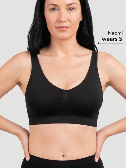 Daily Comfort Throw-on Wirefree Bra (A-FF Cup)