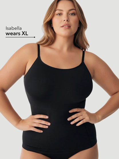 Seamless Shaping Scoop Neck Daily Cami Top
