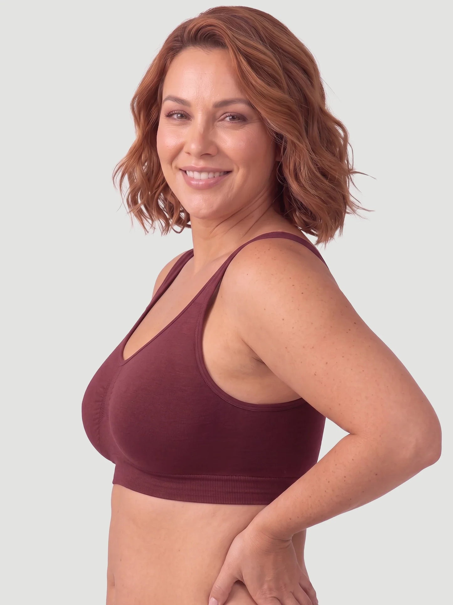 Daily Comfort Throw-on Wirefree Bra (A-FF Cup)