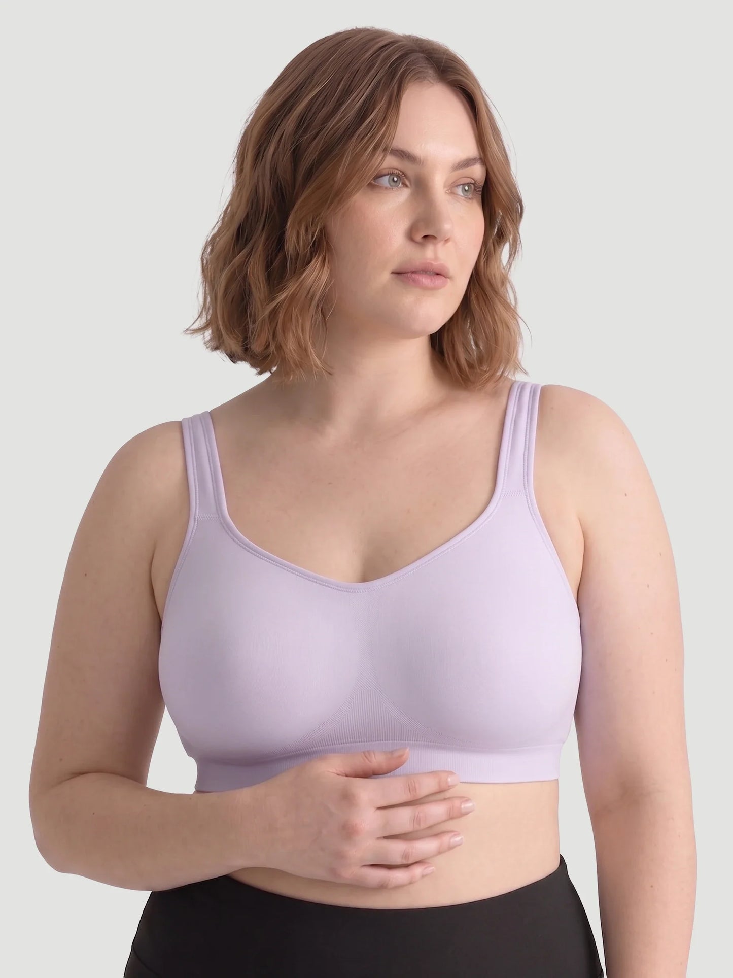 Adjustable Wire Free Shaper Bra (Cups A-FF) + FREE Bra Extender