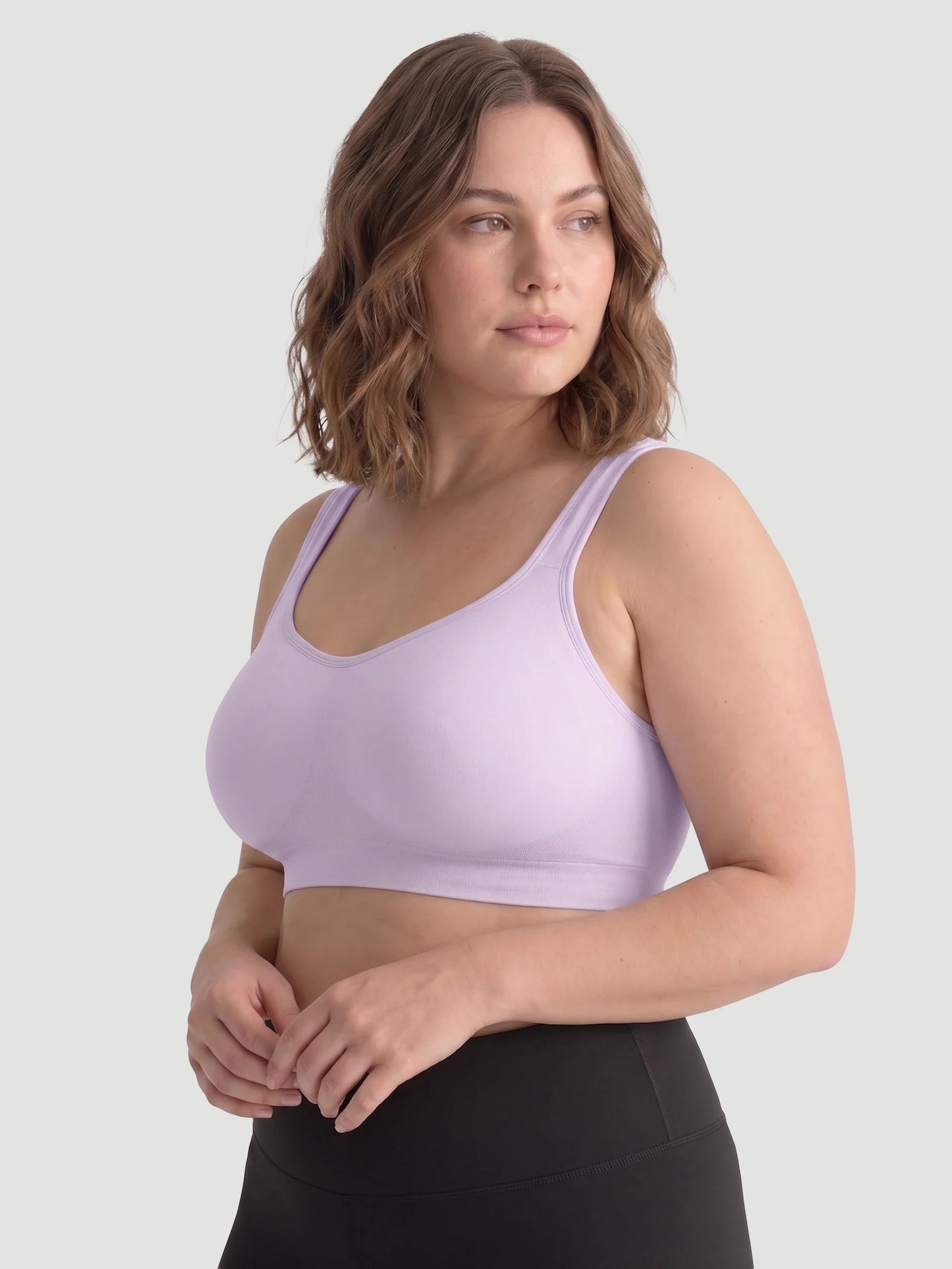 Adjustable Wire Free Shaper Bra (Cups A-FF) + FREE Bra Extender