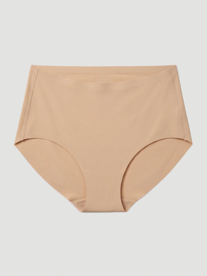 High Waist Seamless Bonded Brief Underwear